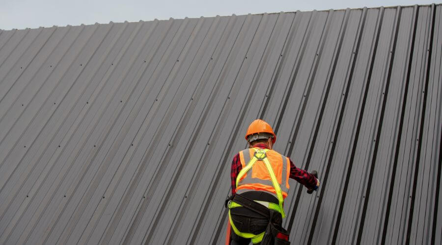 Professional metal roof installation services in Sayre, OK